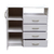 Chiffonier Platinum 1 puerta y 4 cajones - comprar online