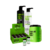 Set de productos de cuidado capilar Fidelité 100% Free que incluye shampoo, acondicionador, mascarilla para el cabello y complejo nutritivo.