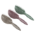 Conjunto de cepillos Dompel Cepillo Amazonas en colores suaves: gris, rosa y verde.