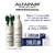 Imagen promocional de productos Alfaparf Milano, incluyendo Balsamo, Shampoo y Evolution de 60ml, con detalles de la oferta.