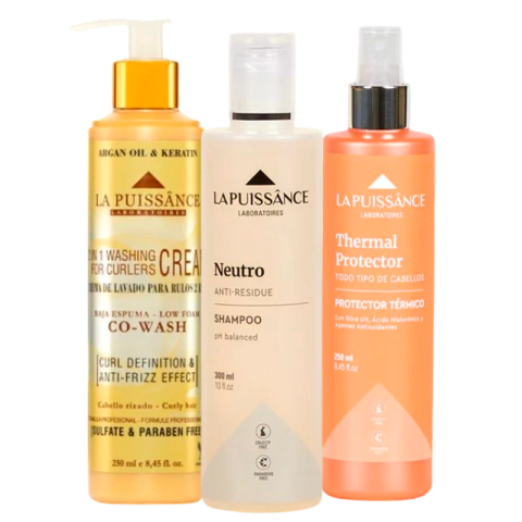 La Puissânce: Shampoo Neutro, Protector Thermal y Co-wash - comprar online