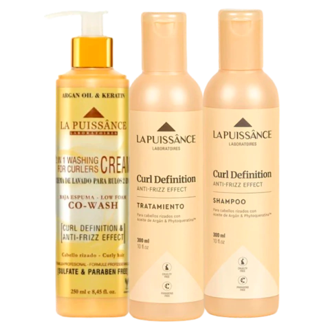 La Puissánce: Curl Definition & Anti Frizz Efect, Shampoo, Conditioner y Co-wash - comprar online