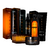Conjunto de productos de cuidado capilar de la línea Argán de Fidelité, incluyendo acondicionador, crema de peinado, aceite de argán y spray protector térmico.