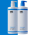 Envase de shampoo y acondicionador K18 Damage Shield de 930ml, con tapa de bomba y diseño moderno.