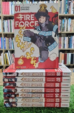 Atsushi Ohkubo: Fire Force - 01 ao 08 - ( 8 Volumes )
