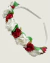 Vinchas rococo con FLORES - comprar online
