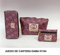 JUEGO DE CARTERA DAMA 01104