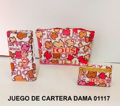 JUEGO DE CARTERA DAMA 01117