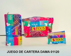 JUEGO DE CARTERA DAMA 01120