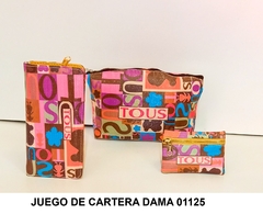 JUEGO DE CARTERA DAMA 01125