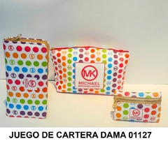 JUEGO DE CARTERA DAMA 01127