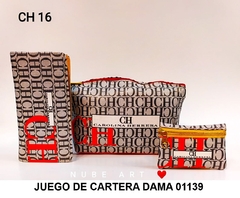 JUEGO DE CARTERA DAMA 01139
