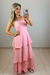 Vestido Longo Alça Babados na internet
