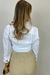 Saia Feminina Midi em Tricot Rendado na internet