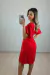 Vestido Curto Visco Sarj Mc - comprar online