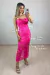 Vestido Feminino Midi Rendado Tqc Floral - comprar online