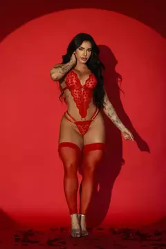 BODY LOVE COM MEIA - VERMELHO - comprar online