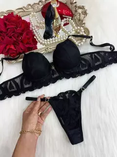 Conjunto PAIXÃO - PRETO - comprar online