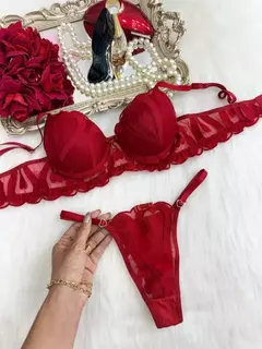 Conjunto PAIXÃO - VERMELHO - comprar online