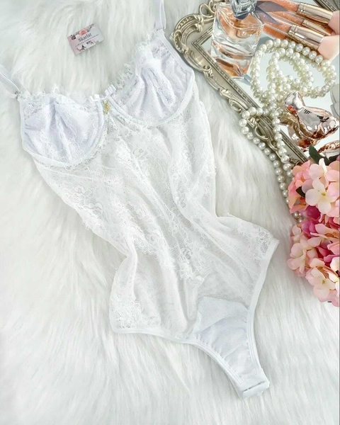 Body de tule sem bojo