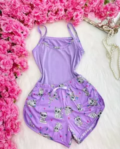 Pijama Duda - Lilás - comprar online