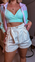 Shorts jeans off White