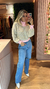 Calça jeans wide leg Manu - loja online