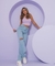 Calça jeans wide leg Manu - comprar online