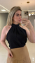 Blusa Regata com Gola - Moda Mulher Moderna