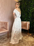 Vestido babado fios de brilho - loja online