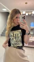 T-Shirt com Dourado - loja online