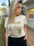 T-Shirt com Dourado - comprar online
