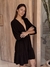 | TALLULAH DRESS LINO | BLACK en internet