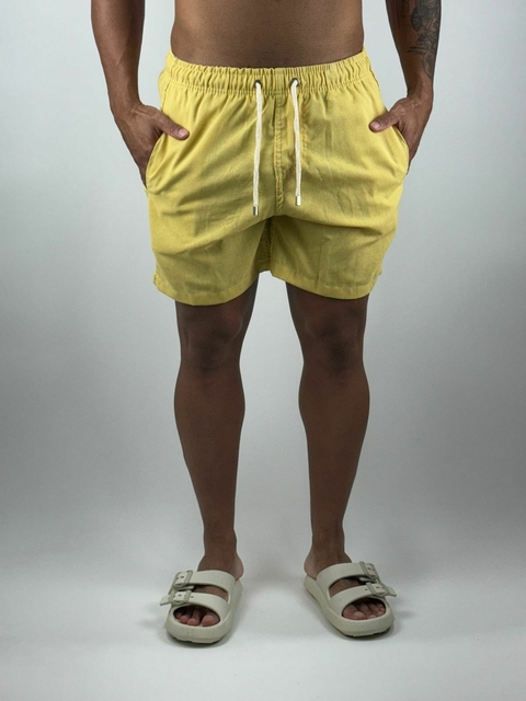 Short linho premium AMARELO BB - comprar online