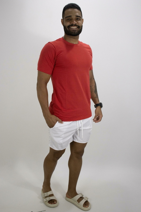 Camisa basica Cotton premium VERMELHA - comprar online