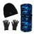 Cuello Multiuso + Gorro Polar + Guantes Termicos Primer Piel