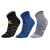 Pack X3 Medias Deportivas Tecnologicas Caña Baja