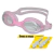 Antiparra Natacion Entrenamiento Silicona Estuche+tapones Safit Viedma - SAFIT 
