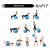 Pelota Pilates Esferodinamia 45cm Yoga Reforzada + Inflador Safit - SAFIT 