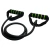 Banda Elastica C/manija + Soga Con Ruleman + Push Up Fitness - SAFIT 