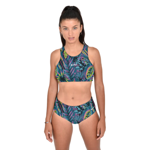 Combo Safit Top Natacion 600 + Bombacha Lycra 603