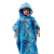 Poncho Cambiador Niños Toalla Secado Rapido Pileta Playa Folau - SAFIT 