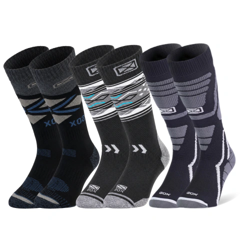 Imagen de Pack x3 Medias Termicas Ski Snowboard Sox®