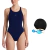 Combo Malla Mujer 6190 + Antiparras + Gorro Tela Safit - SAFIT 