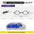 Antiparra Natacion Entrenamiento Silicona Estuche+tapones Safit Viedma - SAFIT 