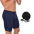 Bermuda Natación Hombre 7135 + Antiparras + Gorro Tela