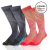 PACK X2 MEDIAS SOX COMPRESIÓN INTERMEDIA 15-20 DEPORTIVA SAFIT
