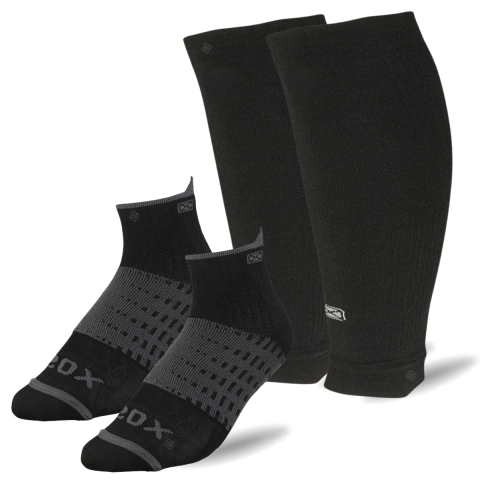 Pack x2 Medias Sox Doble Capa TE75 + Pantorrillera Compresion PA01 en internet
