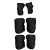 Set Protecciones Rodilleras Muñequeras Coderas Rollers Skate Bici en internet