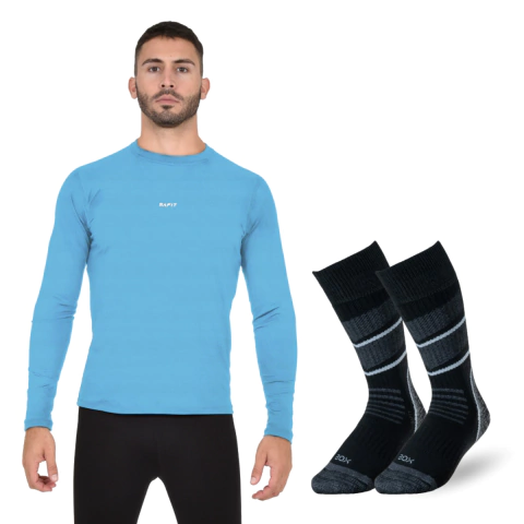 Remera Térmica Safit 433 + Medias Termicas Sox - comprar online